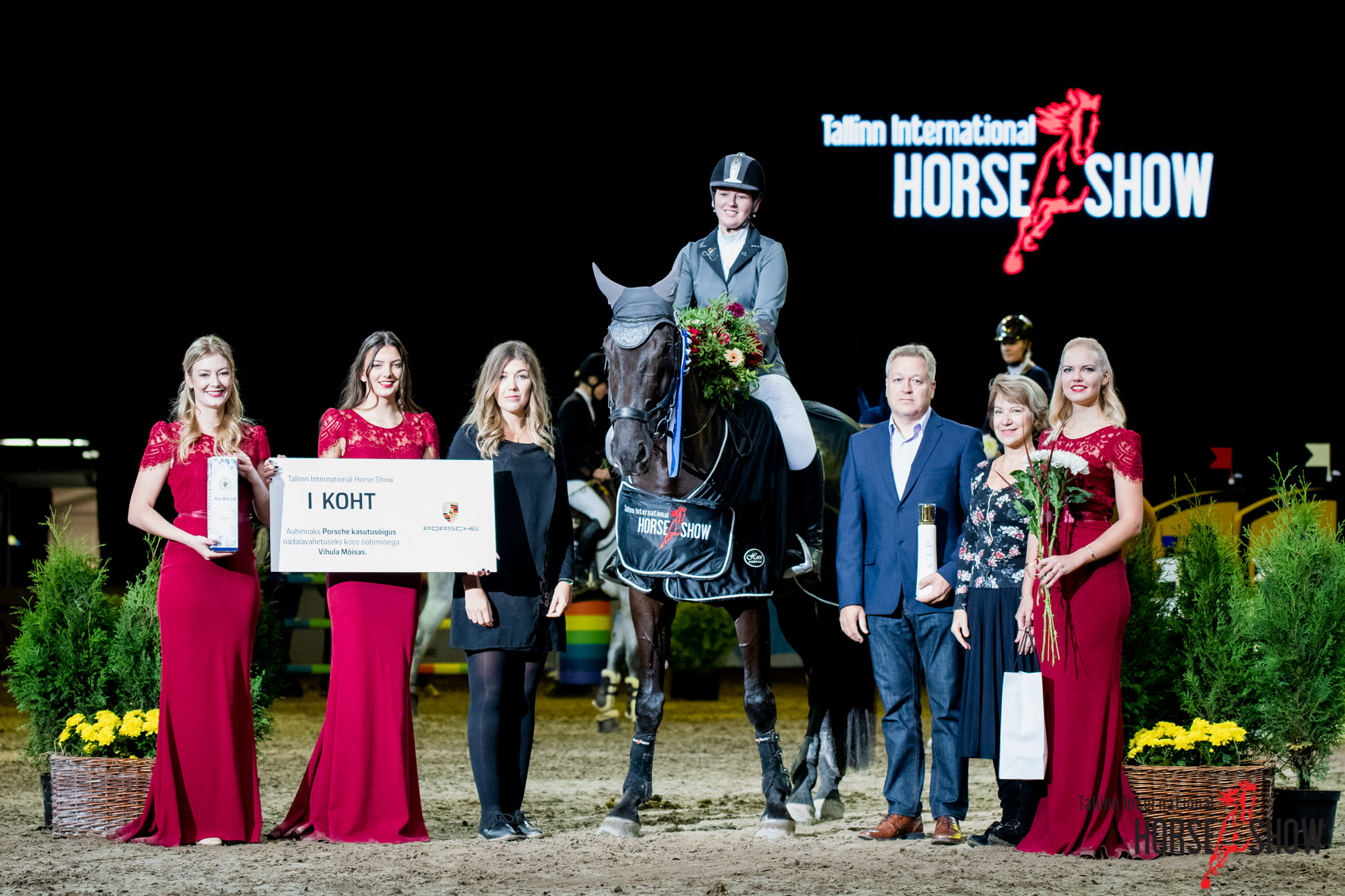 Tallinn International Horse Show harrastajate sõidu võitis LiisMarii